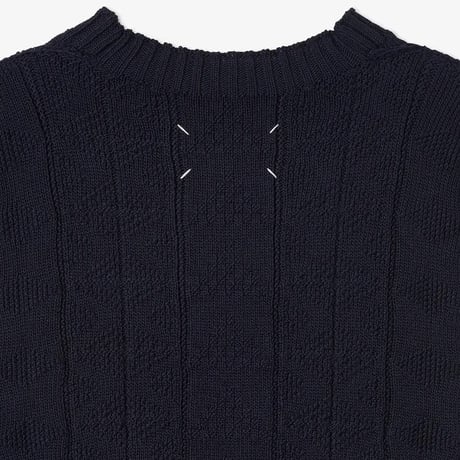 maison margiela "白タグ" fisherman cable knit