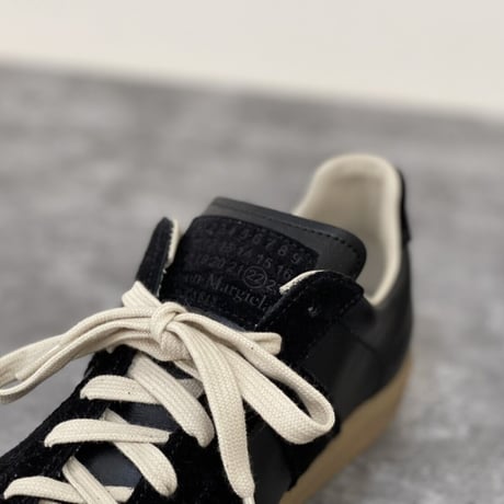 新品 maison margiela 2022aw replica german trainer black 40
