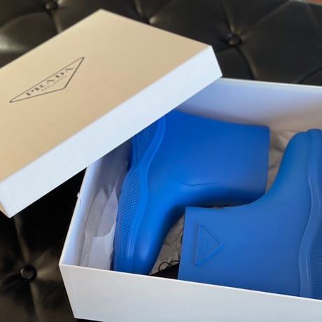 新品 prada by rafsimons 2022ss paddle boots 41