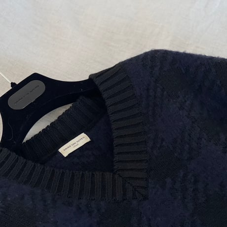 dries van noten oversize cashmere knit