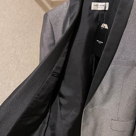 新品 saint laurent 2019aw shawl collar jacket 38