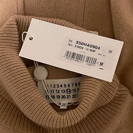 新品 maison margiela 2019aw cashmere wool knit M
