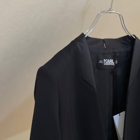 新品 karl lagerfeld 2020aw no collar jacket 44