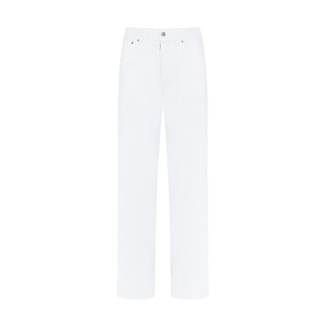 新品 maison margiela 2022ss white denim pants 38