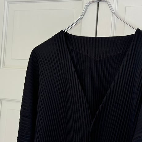 homme plisse issey miyake pleats no collar jacket