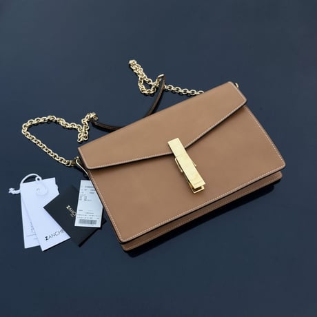zanchetti leather shoulder bag