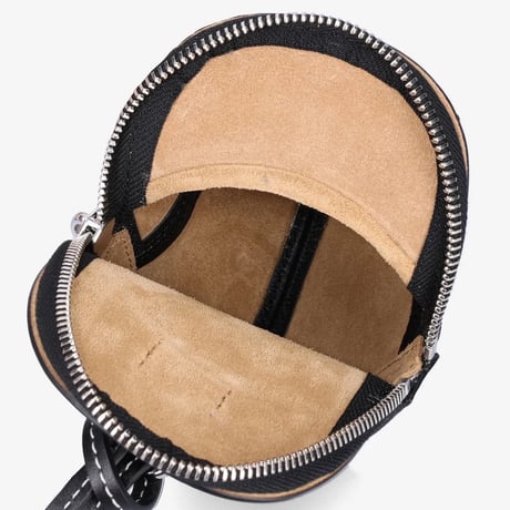 新品 jw anderson leather cap bag black