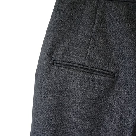 新品 saint laurent paris 2018ss tack trousers black #1