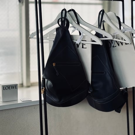 loewe leather bag "anton" + shopping bag