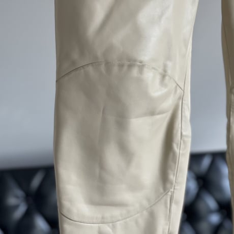 jilsander 2021aw leather pants