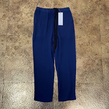 新品 marni silk eazy pants blue