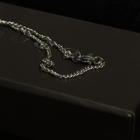 gucci interlocking silver necklace