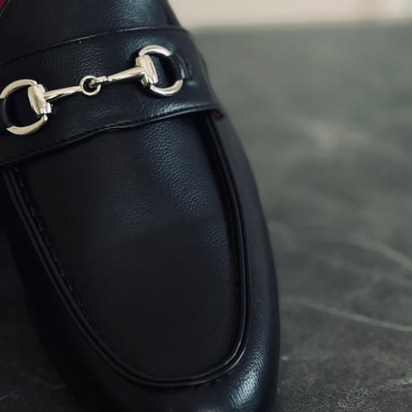 factory sample horse bit leather loafers 26-26.5