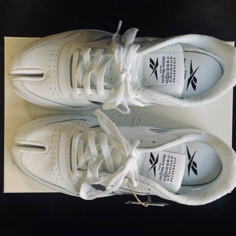 新品 maison margiela × reebok ”tabi" shose white 41
