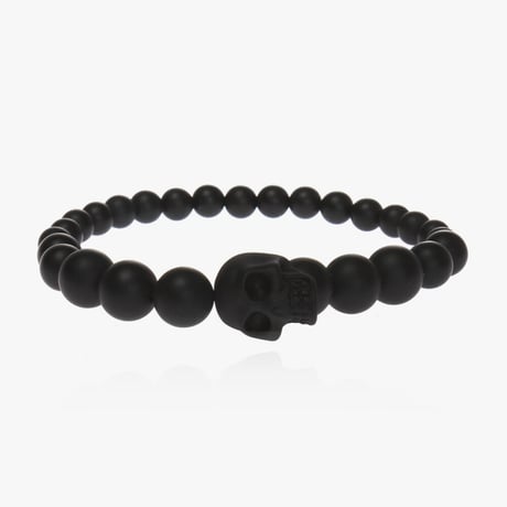 新品 alexander mcqueen skull bracelet