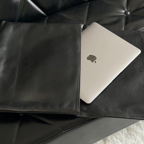 maison margiela large size leather clutch bag