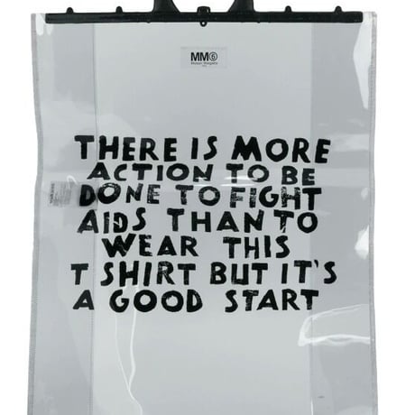 新品 mm6 maison margiela clear aids bag