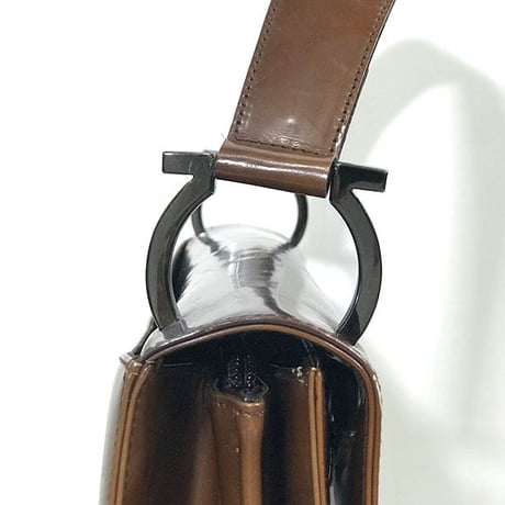 salvatore ferragamo leather bag