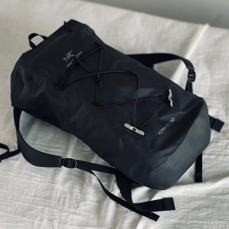 新品 arcteryx 2023 alpha sl 30 backpack black
