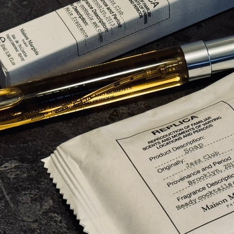 新品 maison margiela REPLICA "jazz club" + soap 2set