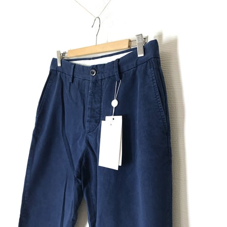 新品 maison margiela 2019ss gabardine  trousers navy 50
