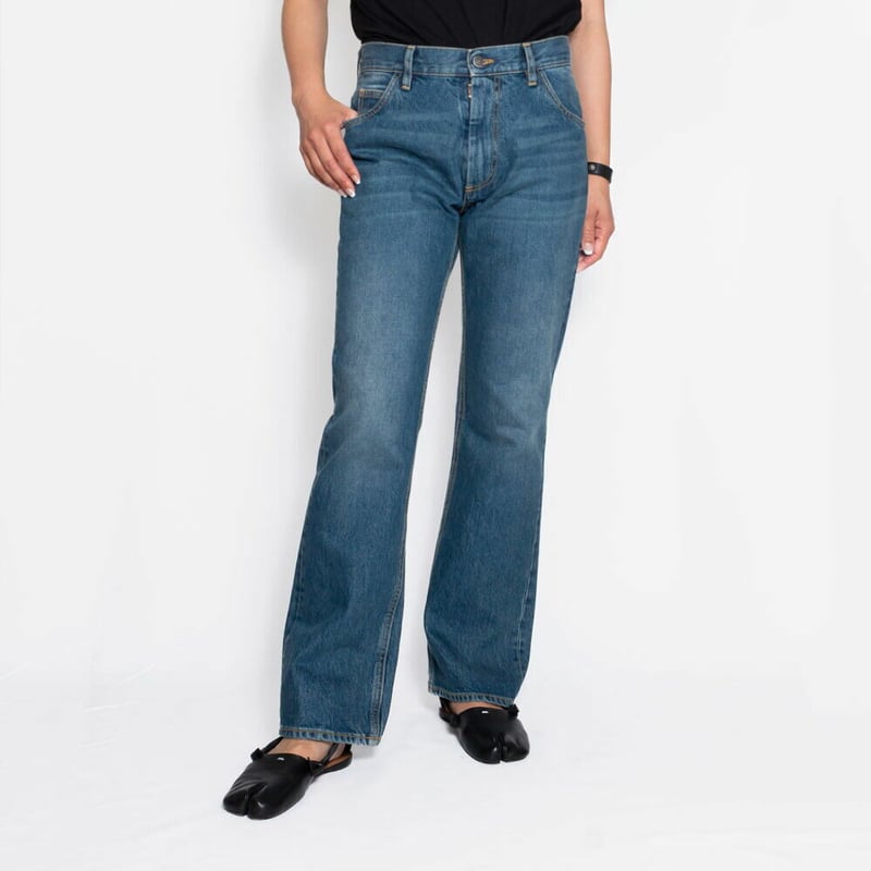 新品 maison margiela 2022ss boots cut denim pants