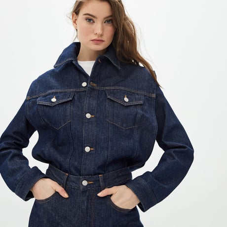 新品 mm6 maison margiela 2020ss denim jacket