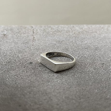 atelier sample silver925 ring"square" 14号