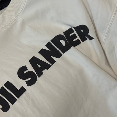 jilsander oversize logo tops