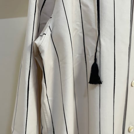 新品 jilsander 2020ss over size stripe shirt coat 42