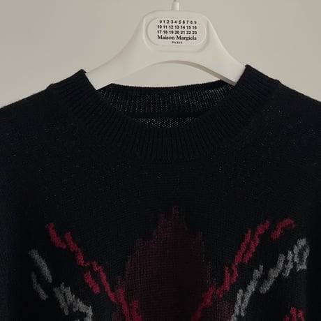 maison margiela 肉厚 embroidery knit M