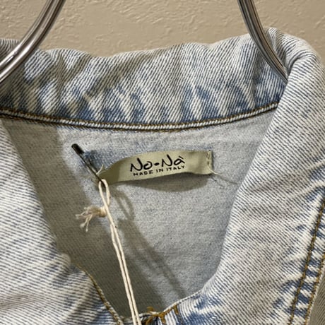 新品 nona made in Italy over size denim jacket