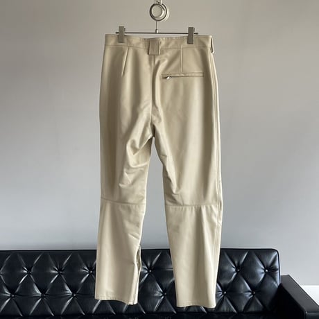 jilsander 2021aw leather pants