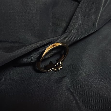 新品 saintlaurent 2021ss ring "c"