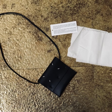 新品 maison margiela 2021ss leather pauch