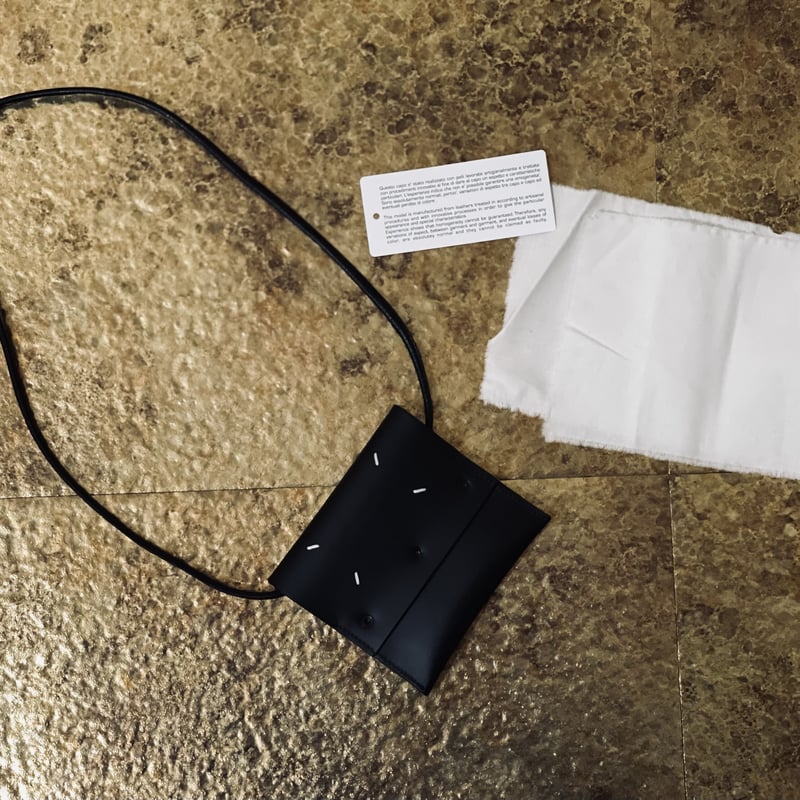 バッグ maison margiela 2021ss leather pauch Maison Margiela 2021Ss Leather Pauch Men Bag Accessory