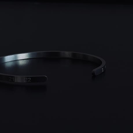 新品 maison margiela sliver number bracelet