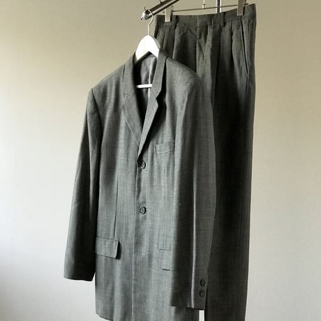 issey miyake set up suit