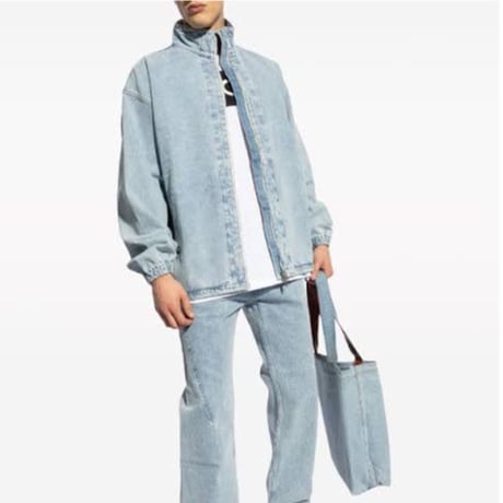 新品 yproject 2024 denim jacket L