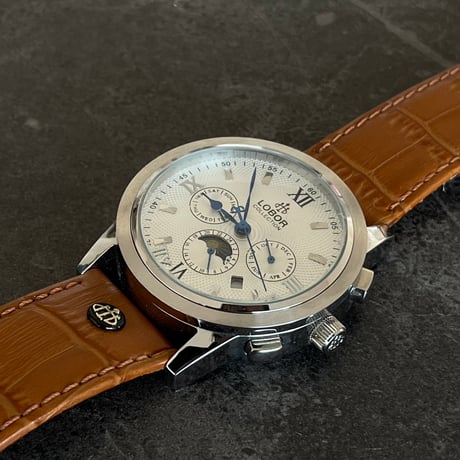 新品 lobor mechanical watch brown