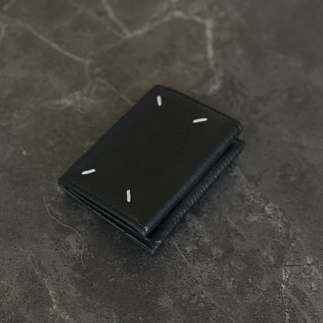 新品 maison margiela four stitches leather wallet