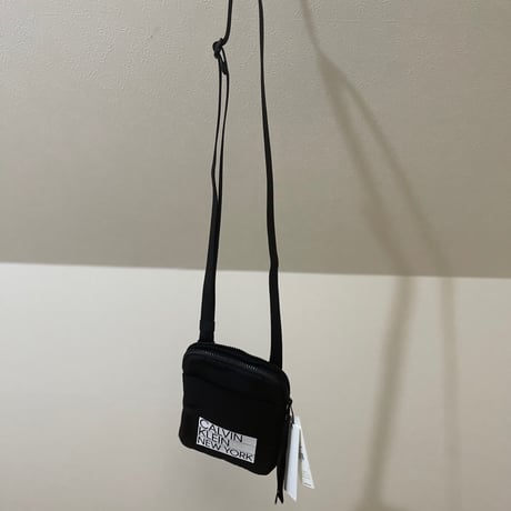 新品 calvin klein 2021ss logo shoulder bag