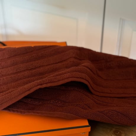 新品 hermes 2024ss stairs towel