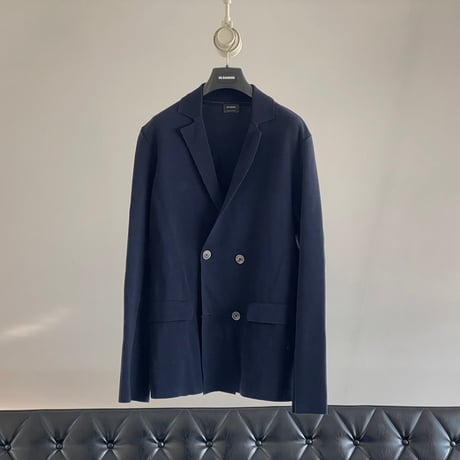 jilsander double knit cardigan jacket