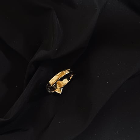 新品 saintlaurent 2021ss ring "a"