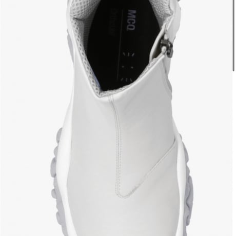新品 mcq alexander mcqueen 2022aw leather high cut shoes 42