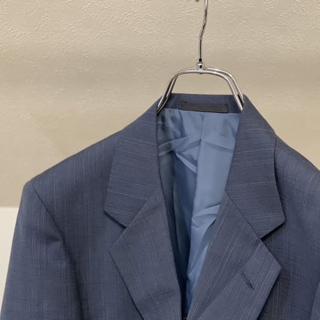 setup suit + hermes necktie #4