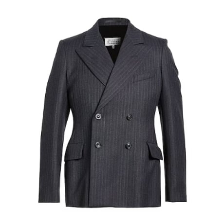 新品 maison margiela stripe double jacket