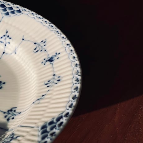 royal copenhagen vintage half lace plate 26cm #9