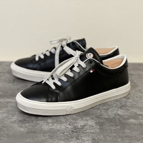 moncler 2020ss leater logo sneakers
